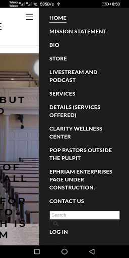 Pastor Servonte Ephriam Screen 2