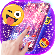 Crazy Glitter Live Wallpaper & Animated Keyboard