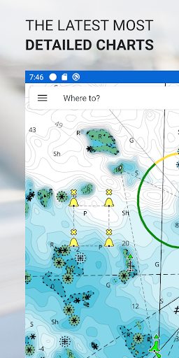C-MAP - Marine Charts. GPS navigation for Boating 4.0.13 screenshots 1