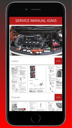 Android application Service Manual Suzuki Ignis screenshort