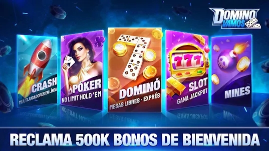 Domino Vamos: Slot Crash Póker