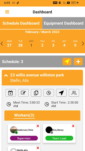 Android application Foresite Manager screenshort