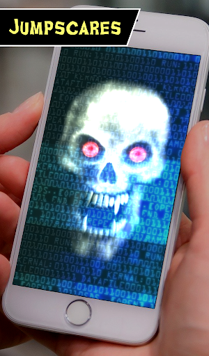 Android application Cursed Phone Horror Call Prank screenshort