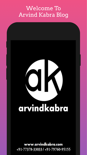Android application Arvind Kabra screenshort