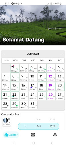 Kalender hijriyah  jawa Screenshot 3 - AppWisp.com