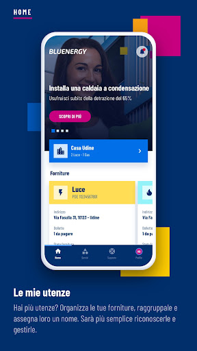 Android application MyBluenergy screenshort