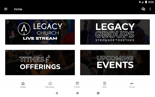 Legacy Church Pensacola Screen 3