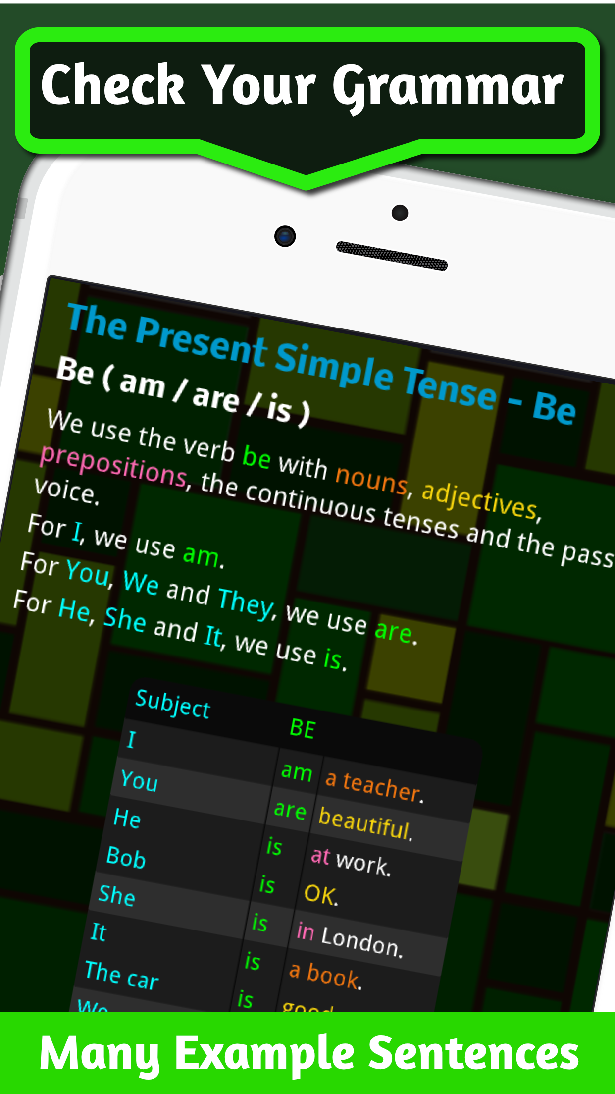 Android application Grammar Smash English - Basic ESL Course & Lessons screenshort