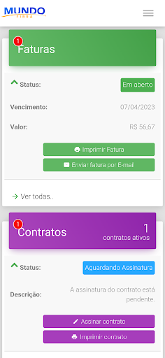 Minha Mundo Fibra Screen 2