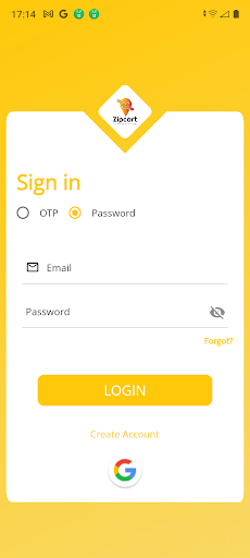 Zipcart Screen 2