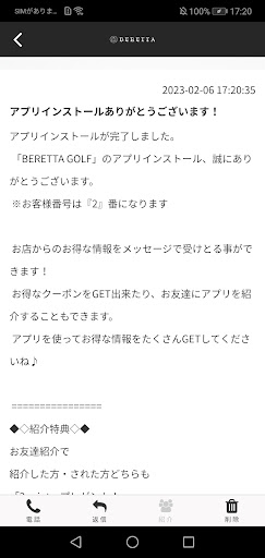 BERETTA GOLF Screen 2