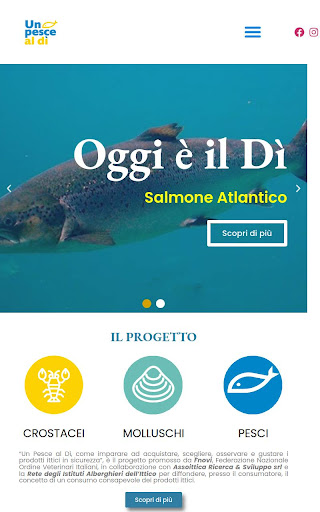 Android application Un Pesce al Dì screenshort