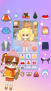 Dress Up Game - cute doll