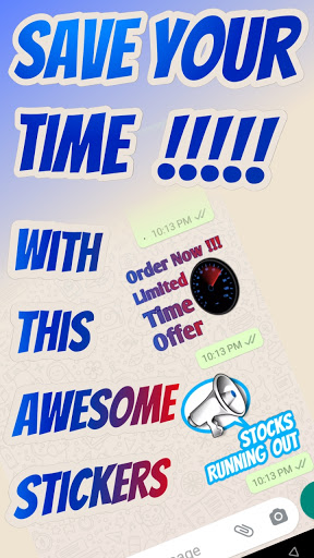 Android application Business WA Stickers screenshort