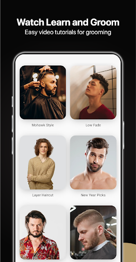 Screenshot of Mens Hairstyles And Haircuts