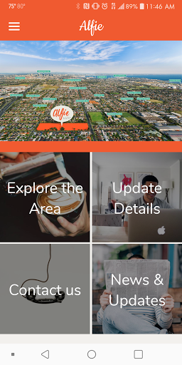 Android application Alfie Residential Community screenshort
