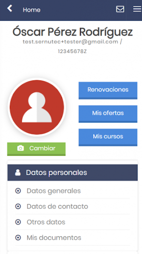 Android application Arona Emplea screenshort