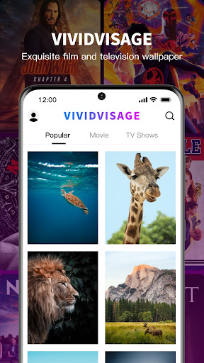 Android application VividVisage screenshort