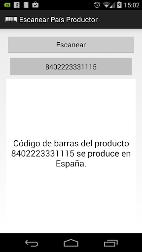 Vista previa de la aplicación