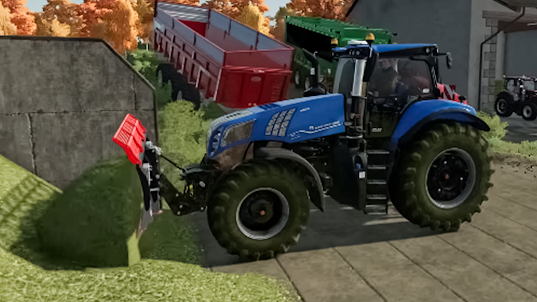 米国の農業用トラクターの3Dゲーム
