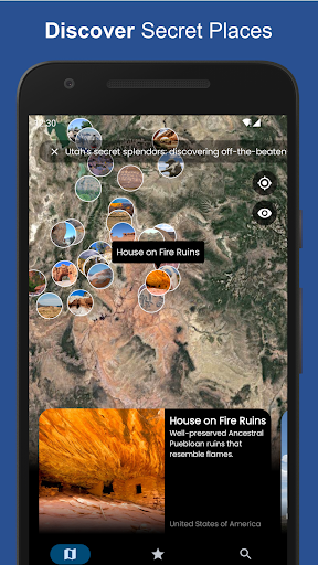 Android application Around.Us - Hidden Gems Guide screenshort
