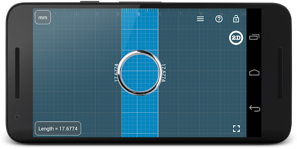 Millimeter - screen ruler app Unknown