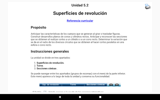 Superficies de revolución Tercero Secundaria