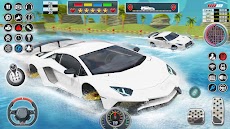 ウォーターカーレーシング3D：カーゲームのおすすめ画像1