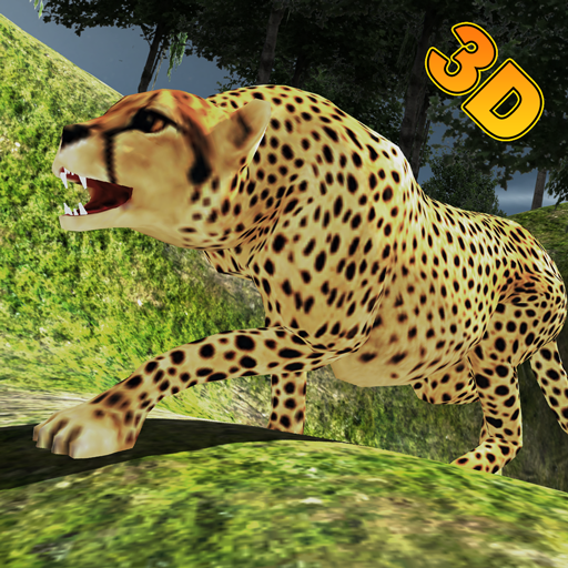 Wild Cheetah Attack Game  Icon