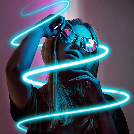 Neon Photo Editor Logo
