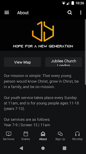 Jubilee Youth Screen 3