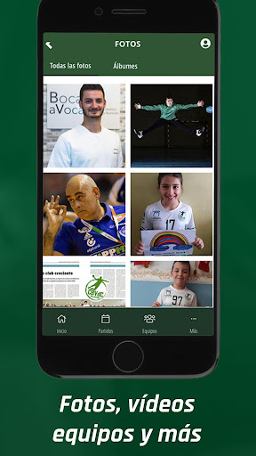 Android application Balonmano Viana screenshort