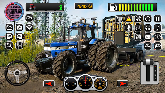 Heavy Tractor Farming Game 3D