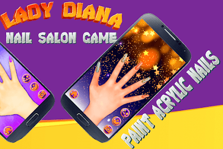 Lady Diana Nail Salon Game  screenshots 6