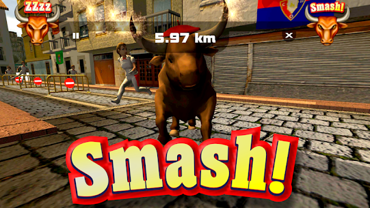 Pamplona Smash Bull Runner v1.1.7 (MOD, Unlimited Everything) Free For Android 8