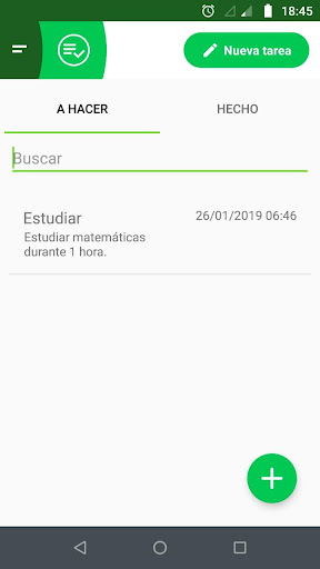 Vista previa de la aplicación