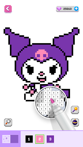 Pixel Number: Coloring Book 3