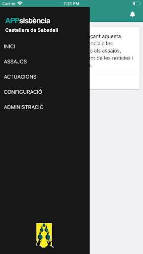 Android application Castellers de Sabadell screenshort