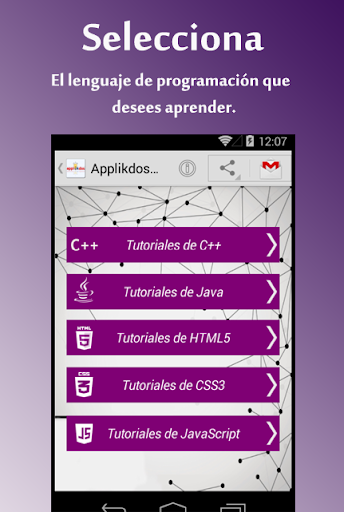 Android application Applikdos 1.0 screenshort