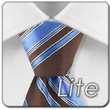 To tie a tie and a bow. Lite icon