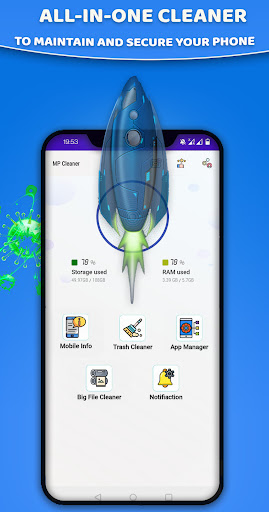 Android application Phone Clean-Master Cleaner pro screenshort