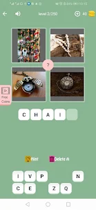 4 pics guess one word