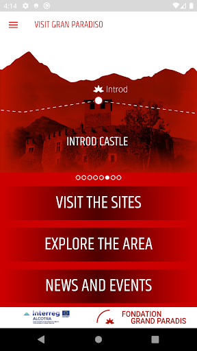 Android application Visit Gran Paradiso screenshort