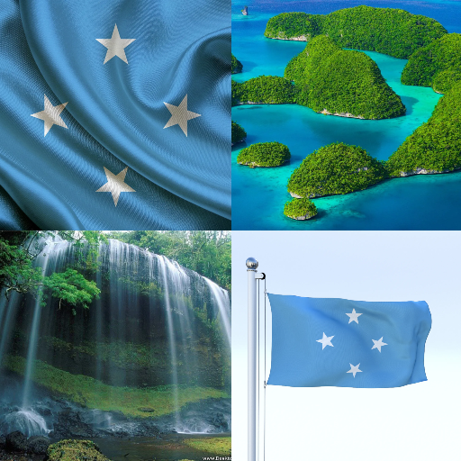 Micronesia Flag WallpaperFlag