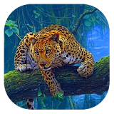 Leopard live wallpaper icon