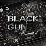 Black Gun Keyboard Theme icon