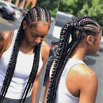 African Black Braids Hairstyle Apk