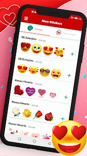 Love Stickers - 3d Stickers for whatsapp(圖2)-速報App