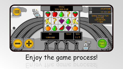 Android application Robo Slots: Robots & Slots 2D screenshort