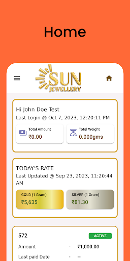 Sun Jewellery Screen 3